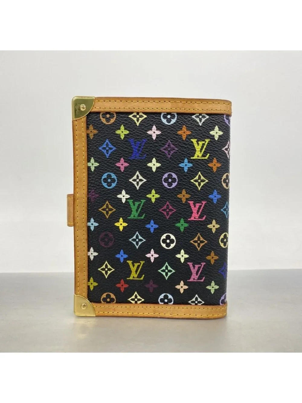 Louis Vuitton Notebook Cover Monogram Multicolor Agenda PM Noir